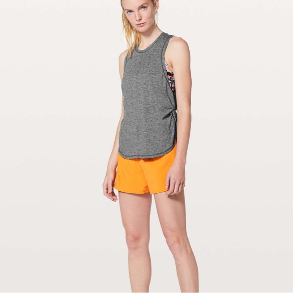 Lululemon victory lap tank - size 10 - grey